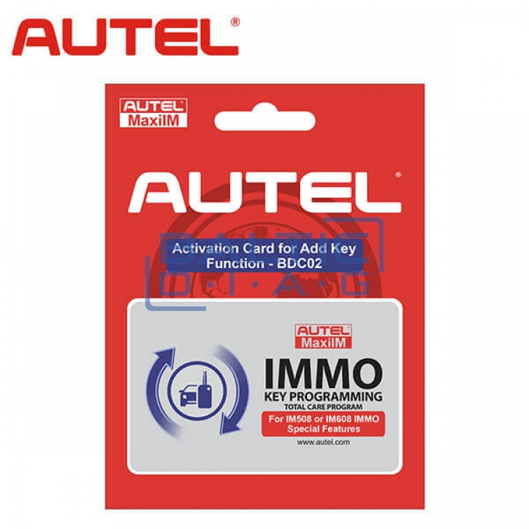 Additional one-time key programming license for BMW G-Series BDC02 modules for IM508 and IM608 devices