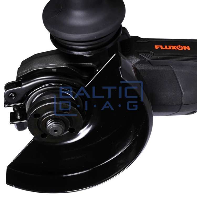 Cordless grinder FLUXON 125mm with battery and charger