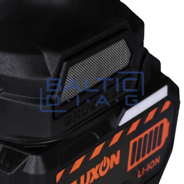 Cordless grinder FLUXON 125mm with battery and charger