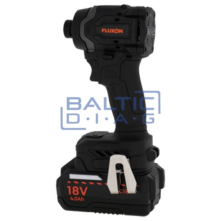 Cordless impact driver FLUXON 230Nm with battery and charger