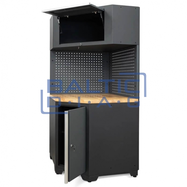 Profesionalus kampinis darbastalis 610 Weber