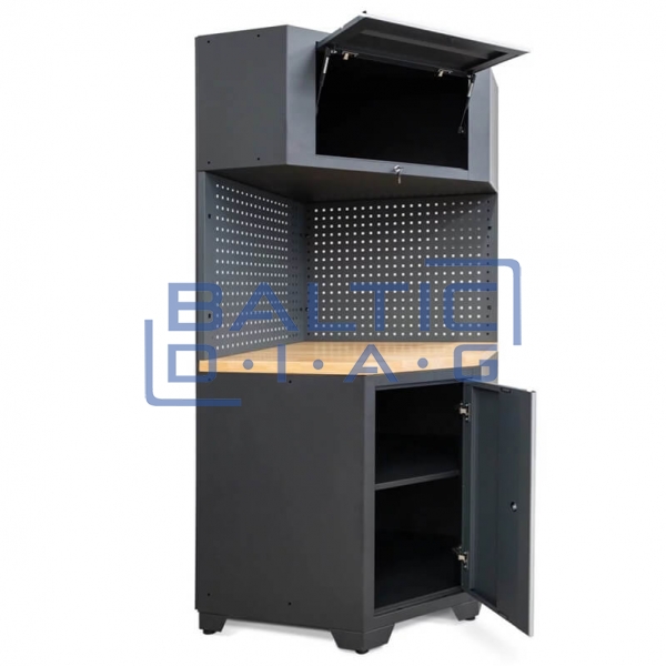 Profesionalus kampinis darbastalis 610 Weber