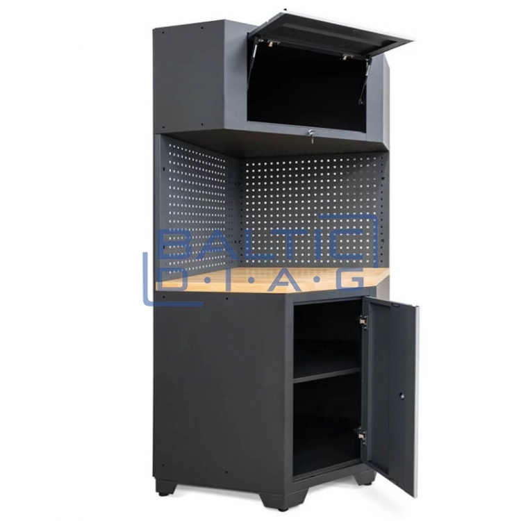 Profesionalus kampinis darbastalis 610 Weber