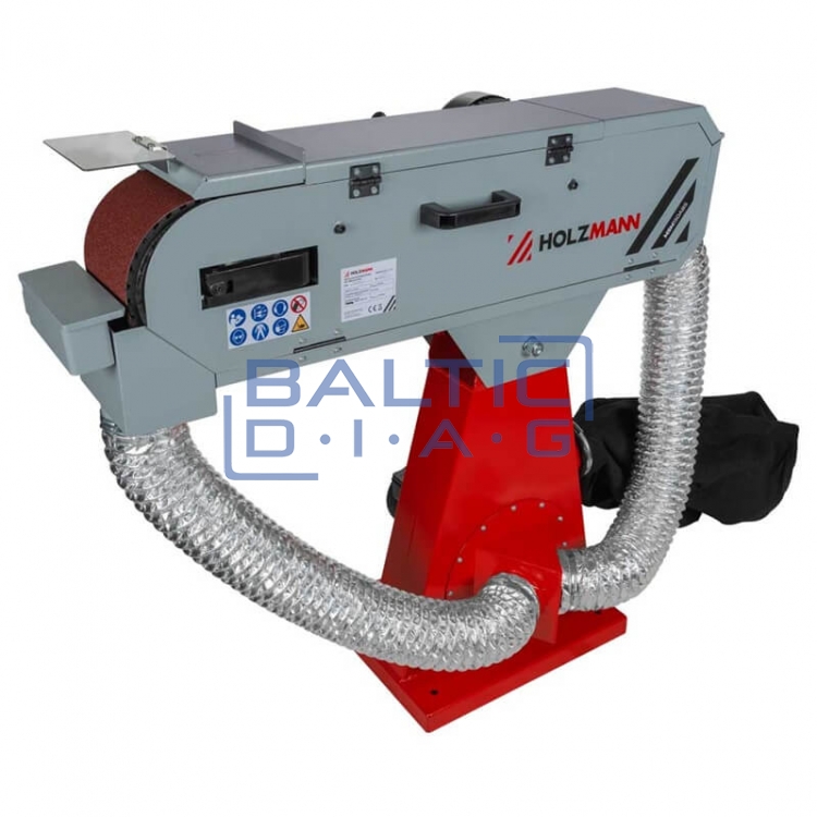 Metal sanding machine with dust collector HOLZMANN
