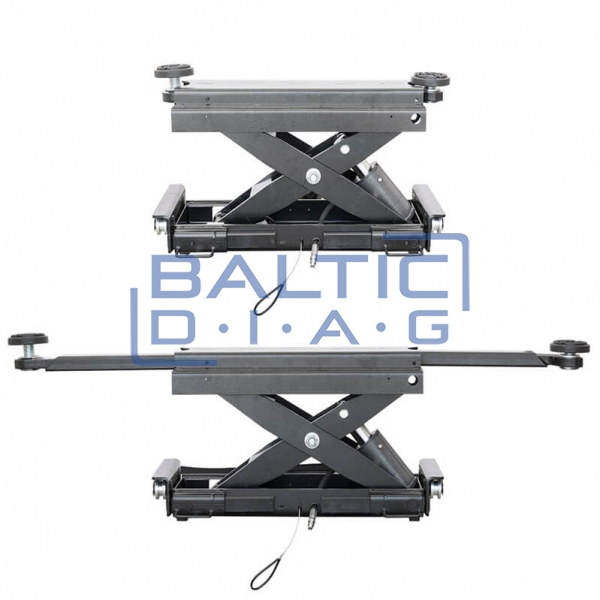Four post semi-automatic lift for wheel alignment REDATS L-460, 5.5T