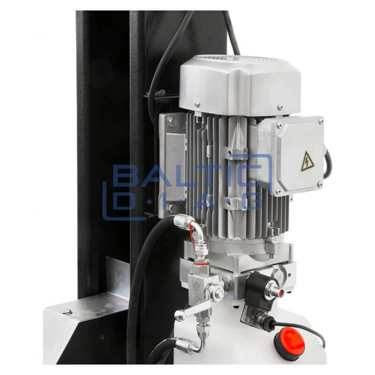 Four post semi-automatic lift for wheel alignment REDATS L-460, 5.5T
