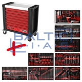 Performanceplus P25 tool trolley set with 660 tools, 8 drawers KS Tools