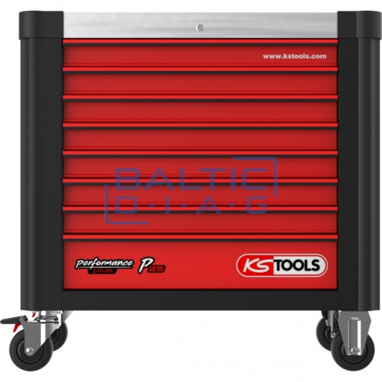 Performanceplus P25 tool trolley set with 510 tools, 7 drawers KS Tools