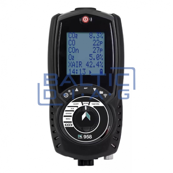Commercial analyser for boilers and heat pumps KANE958