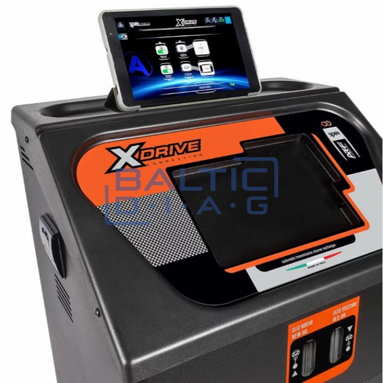 Automatinių pavarų dėžių alyvos keitimo įrenginys ATF X-Drive