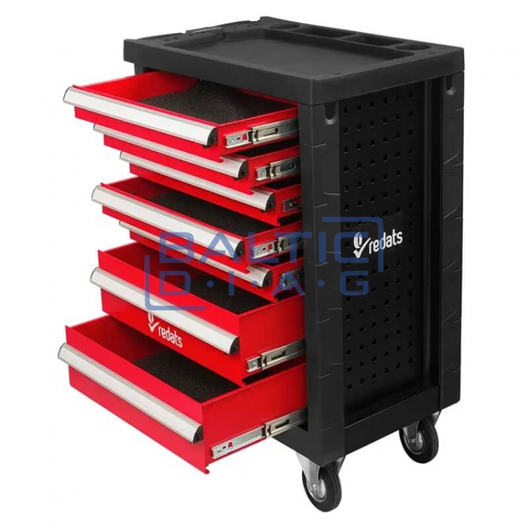 Tool chest with 7 drawers, REDATS