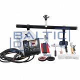 Spot body straightening machine for aluminum and straightening tool kit