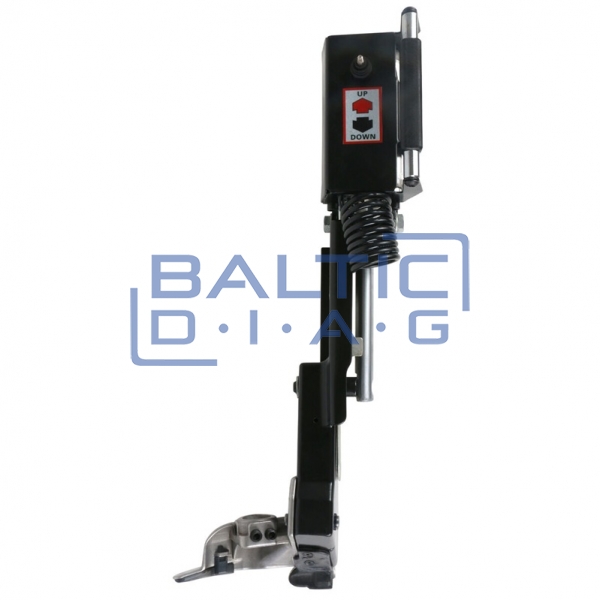 Leverless tool head for mounting machines