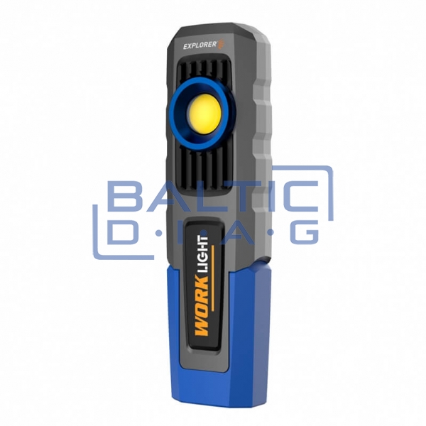 Rechargeable work flashlight COB+SMD