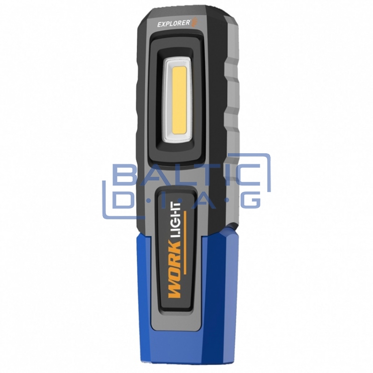 Перезаряжаемый рабочий фонарь COB+SMD (5500 - 7500 K)