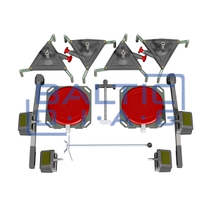 Truck wheel aligner FASEP A651.003