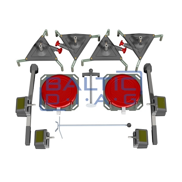 Truck wheel aligner FASEP A651.003