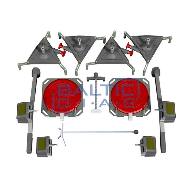 Truck wheel aligner FASEP A651.003