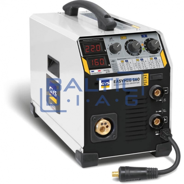 Semi-automatic welding machine for MIG/MAG and MMA welding GYS EASYMIG 160