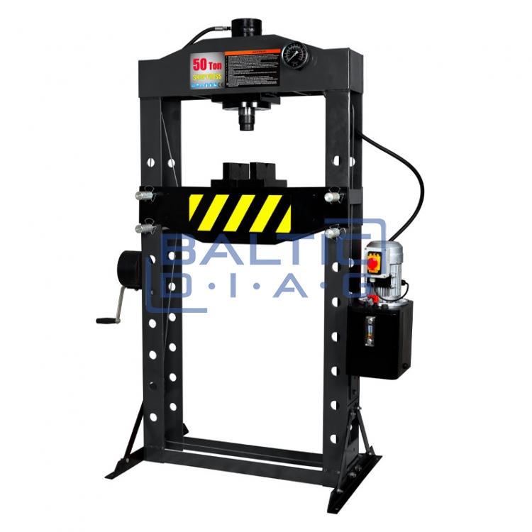 Electro-hydraulic press 50-Ton
