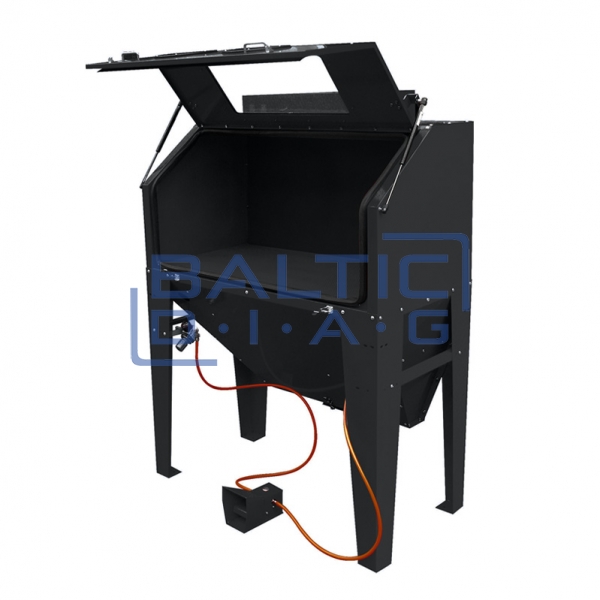 Vertical sandblasting cabinet 420 L