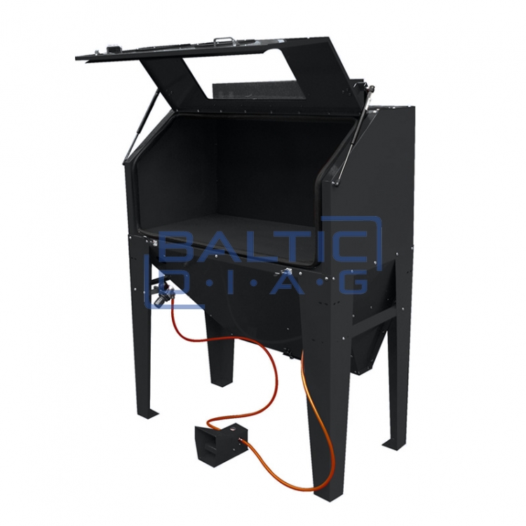 Vertical sandblasting cabinet 420 L