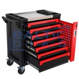 Tool trolley with 300-piece tool set Tool trolley with 300-piece tool set