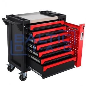 Tool trolley with 300-piece tool set Tool trolley with 300-piece tool set