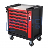 Tool trolley with 300-piece tool set Tool trolley with 300-piece tool set