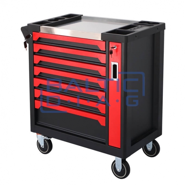 Tool trolley with 300-piece tool set