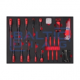 Tool trolley with 300-piece tool set Tool trolley with 300-piece tool set