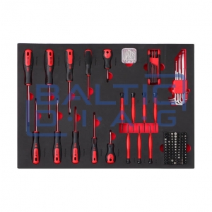 Tool trolley with 300-piece tool set Tool trolley with 300-piece tool set