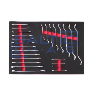 Tool trolley with 300-piece tool set Tool trolley with 300-piece tool set