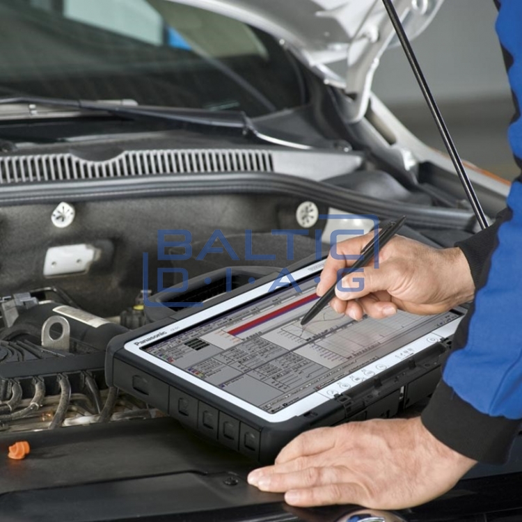 Panasonic Toughbook CF-D1 laptop for diagnostics