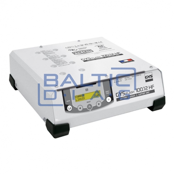 Battery charger – voltage maintenance device GYSFLASH 100-12 HF (with a 5-meter long power cable)