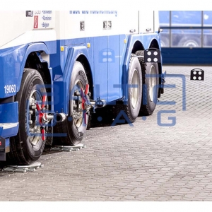 Camera-based computerized wheel/axle alignment system for heavy-duty vehicles Haweka AXIS4000 PRO