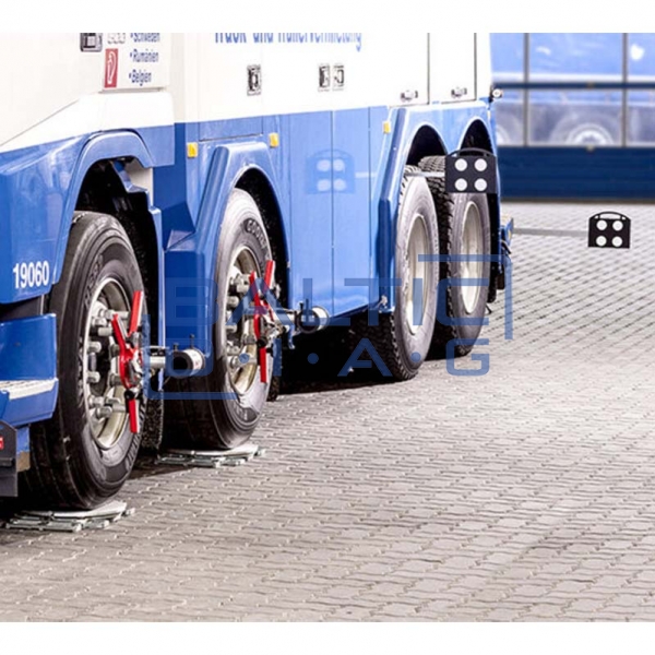 Camera-based computerized wheel/axle alignment system for heavy-duty vehicles Haweka AXIS4000 PRO