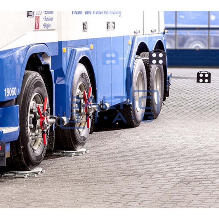 Camera-based computerized wheel/axle alignment system for heavy-duty vehicles Haweka AXIS4000 PRO