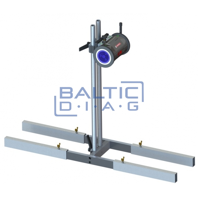 Frame geometry measurement system for commercial vehicles Haweka CMC4000