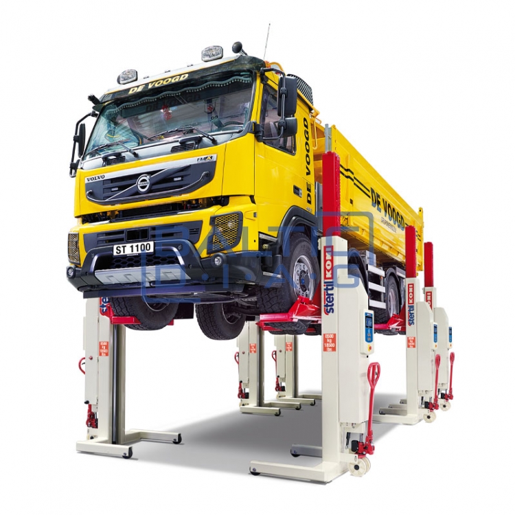 Mobile 4-column cabled lift for heavy-duty vehicles Stertil-Koni ST1085