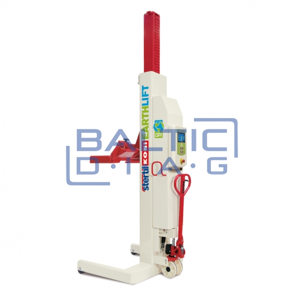 Mobile 4-column wireless lift for heavy-duty vehicles EARTHLIFT 8.5t Stertil-Koni