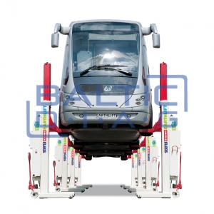 Mobile 4-column wireless lift for heavy-duty vehicles EARTHLIFT 8.5t Stertil-Koni