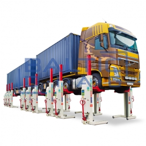 Mobile 4-column wireless lift for heavy-duty vehicles EARTHLIFT 8.5t Stertil-Koni