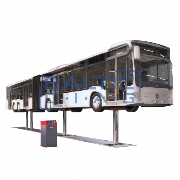 In-ground telescopic piston lift for commercial vehicles DIAMONDLIFT 64/2-Piston Stertil-Koni