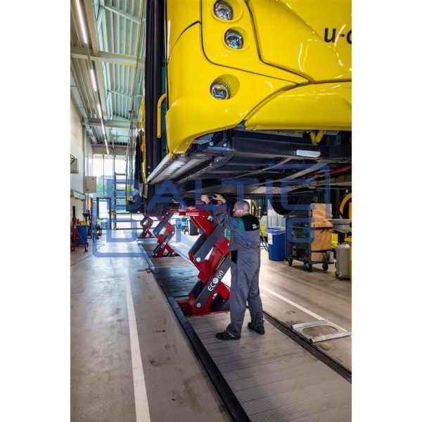 Platform scissor lift for commercial vehicles Stertil-Koni ECOLIFT 60