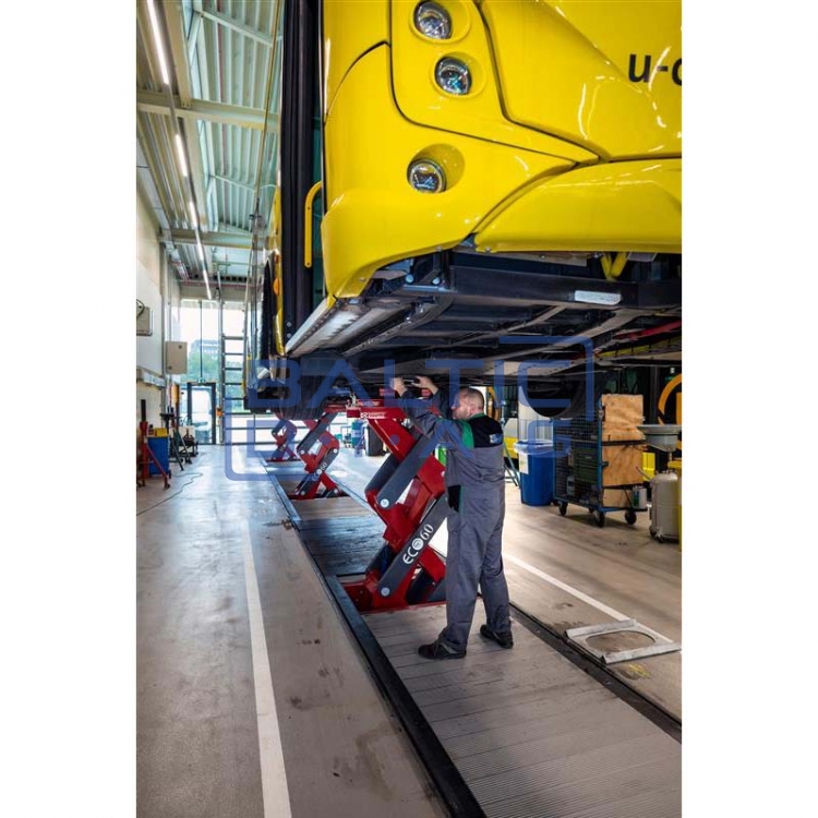 Platform scissor lift for commercial vehicles Stertil-Koni ECOLIFT 60