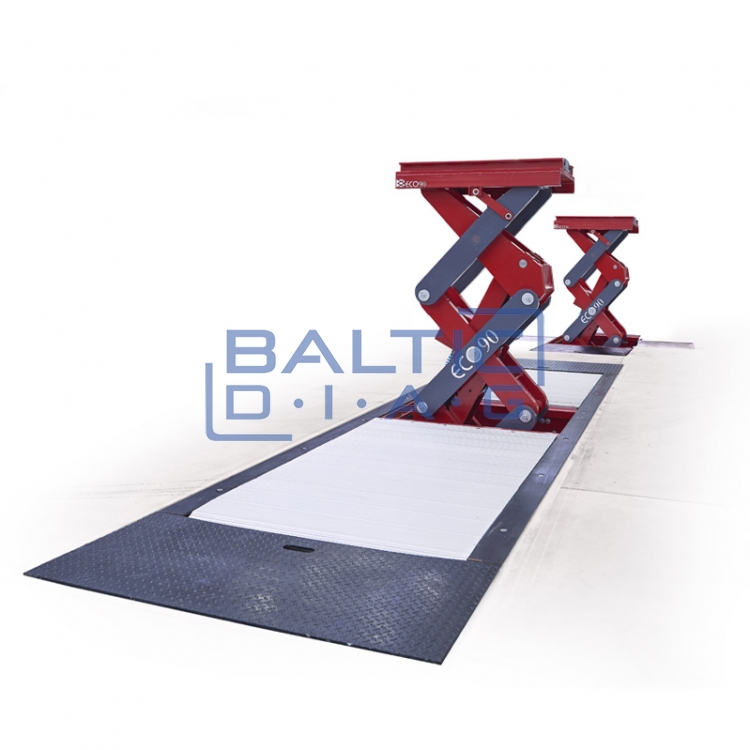Platform scissor lift for commercial vehicles Stertil-Koni ECOLIFT 60