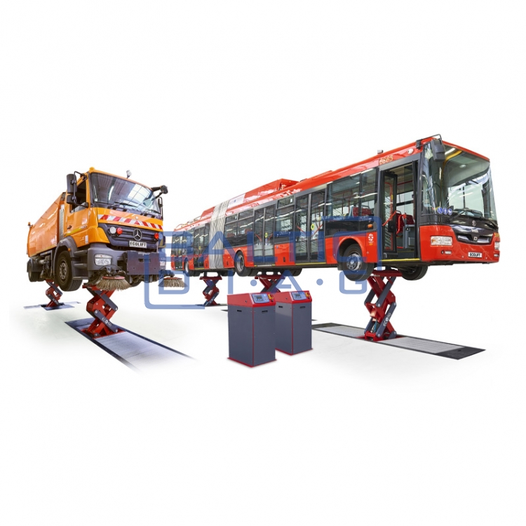 Platforminis žirklinis keltuvas komerciniam transportui Stertil-Koni ECOLIFT 60