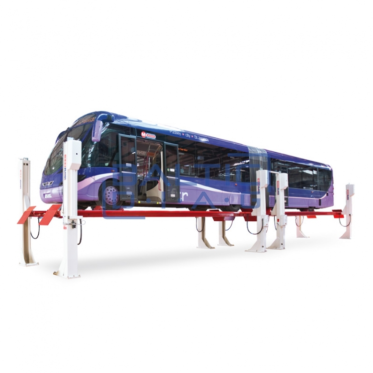 4 kolonų platforminis keltuvas sunkiajam transportui ST 4175 Stertil-Koni
