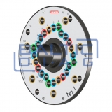 Wheel clamping flange kit for balancing machines WorldKit II Haweka